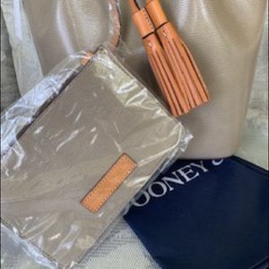Dooney & Burke Pocketbook with Attached Wallet